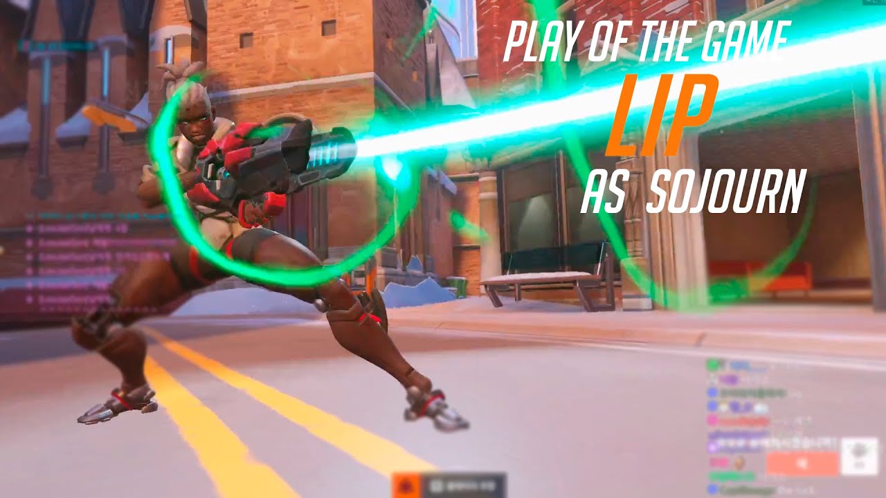 WHAT PRO SOJOURN LOOKS LIKE IN OW 2 - LIP! [ OVERWATCH 2 SEASON 5 TOP 500 ]