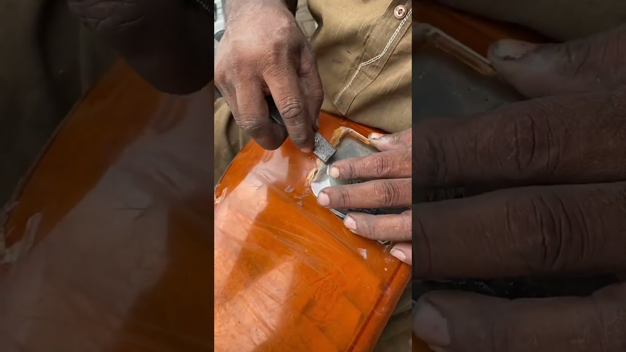Broken head light repair