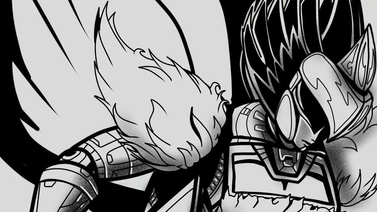 Animating Transformers Kingdom Maximal Airazor transformation | Transformers Fan Animation