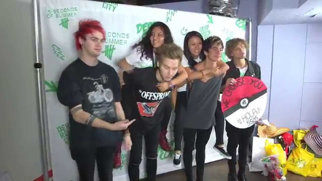 5SOS DERPCON SPAIN MEET AND GREET