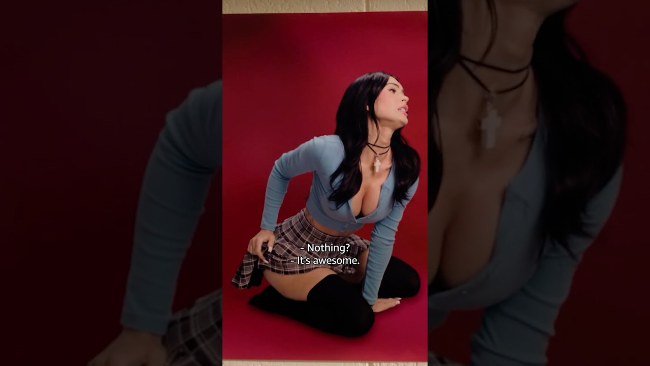 What would you do if MEGAN FOX did this?! 🤯 #Overcompensating #BenitoSkinner #BennyDrama #meganfox