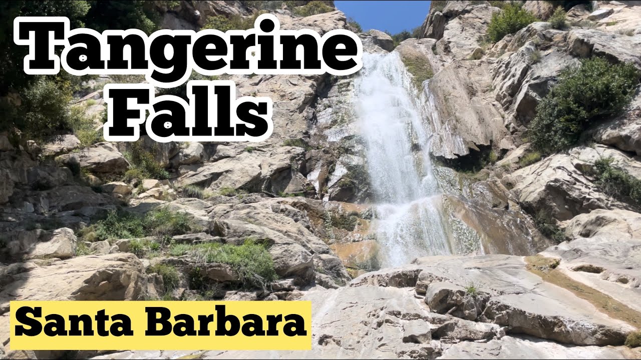 Hiking guide, step by step to Tangerine Falls near Santa Barbara California