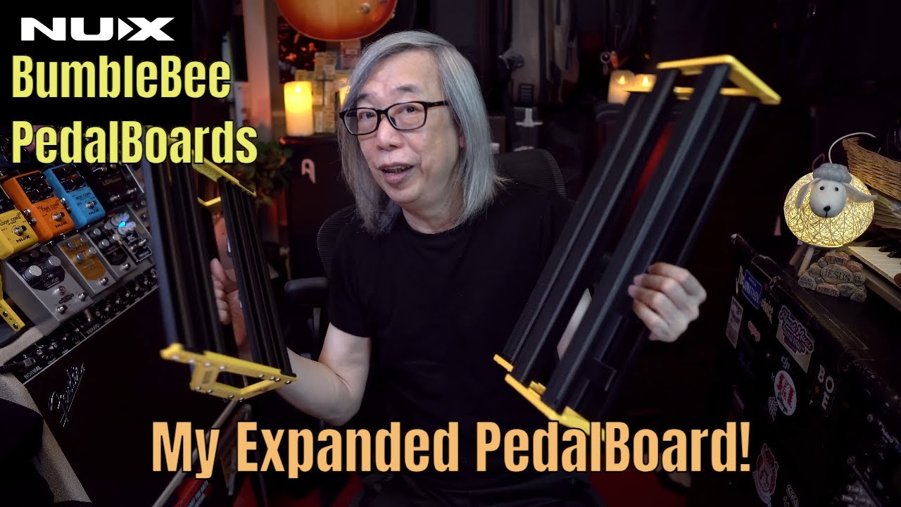 Что входит в мой расширенный PedalBoard?? с участием NUX BumbleBee PedalBoards!