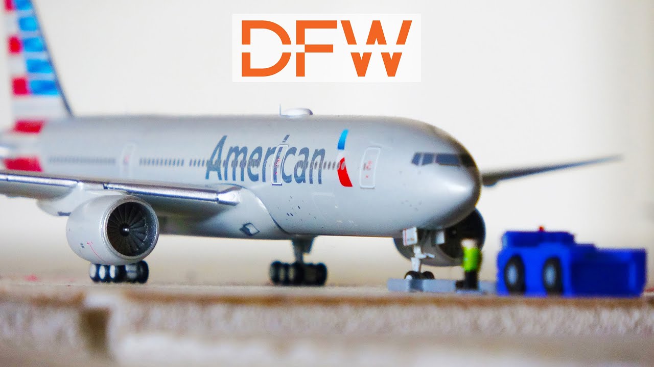 Dallas Fort Worth DFW Model Airport June 2024