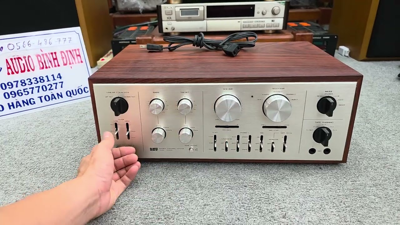 Pre Đèn Tuyệt Hay LUXMAN/LUXKIT A 3400 Gold