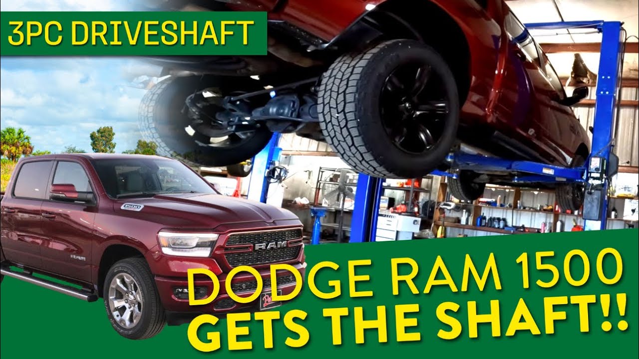 Dodge RAM 1500 получает вал | 3-х компонентный приводной вал https://youtu.be/6tU2My2CXgg