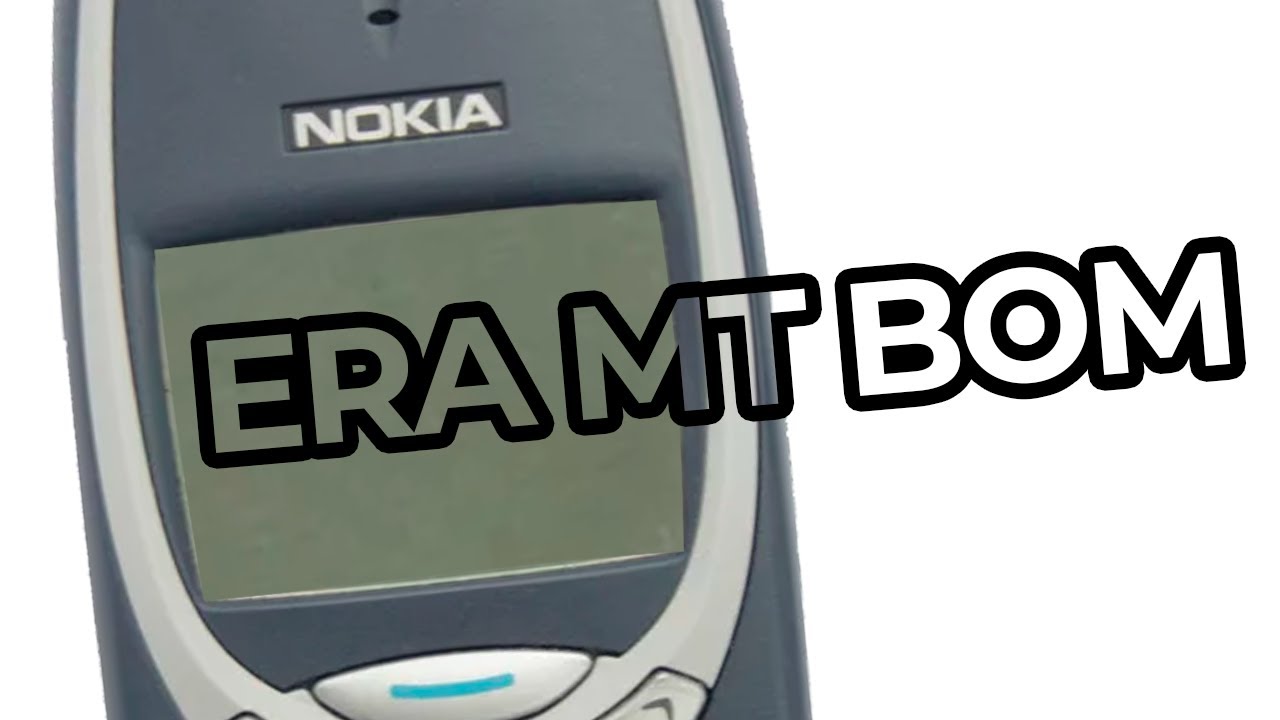 Os toques de celular da Nokia eram MUITOoooo BONS