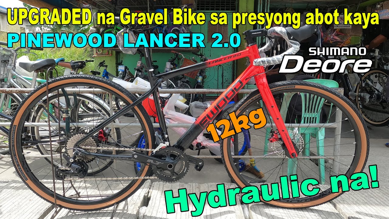Upgraded na Gravel Bike nandito na | Pinewood Lancer 2.0