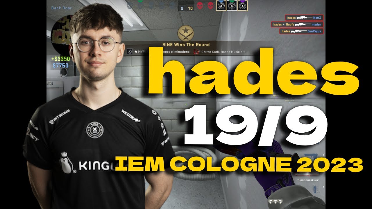 CSGO POV 9INE hades (19/9) vs ENCE (VERTIGO) @ IEM Cologne 2023