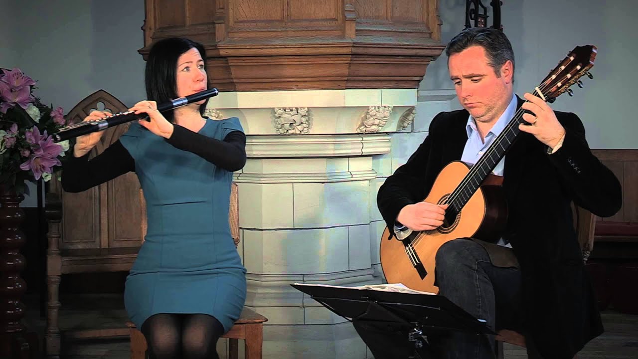 Andante ~ Sonata BWV1034 J.S.Bach ~ Agnew McAllister Duo