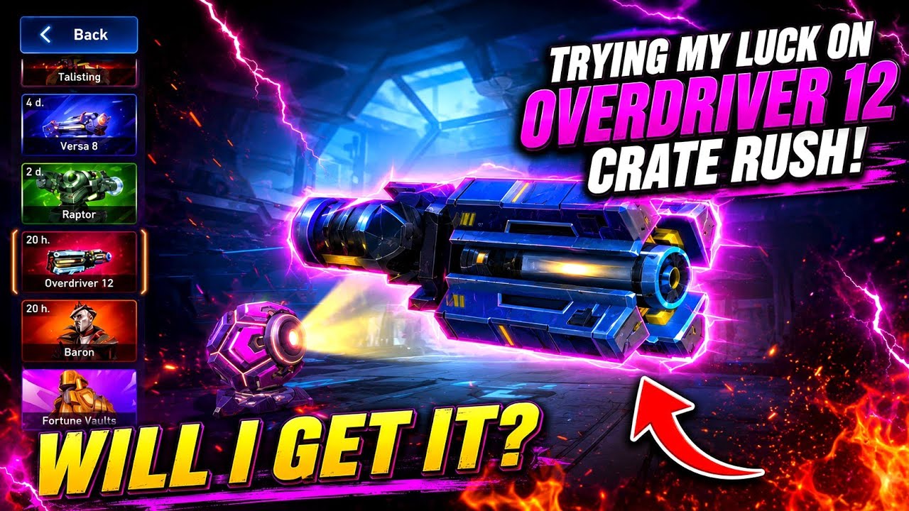 I GOT OVERDRIVER 12?! 🎉🔥 Mech Arena F2P Episode 25