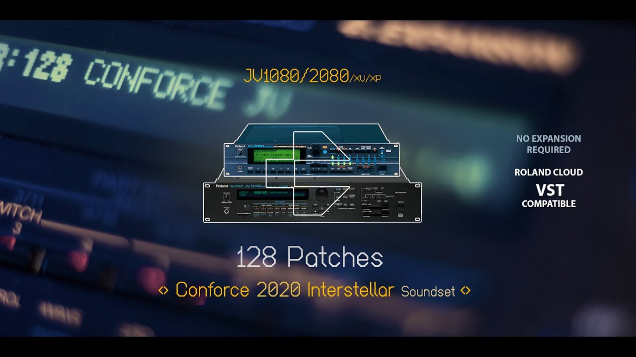 Roland JV1080/2080: Interstellar Soundset / Presets (Cloud VST compatible) | CONFORCE