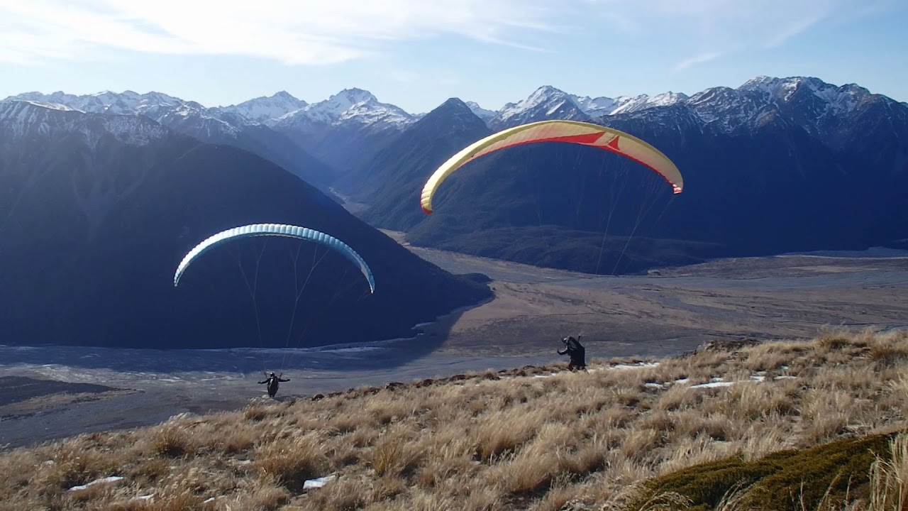 New Zealand - Hike & Fly - Bealey Spur Track (Winter 2019)