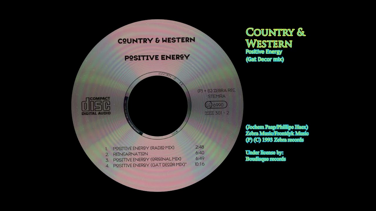 Positive Energy (Gat Decor mix) - Country & Western