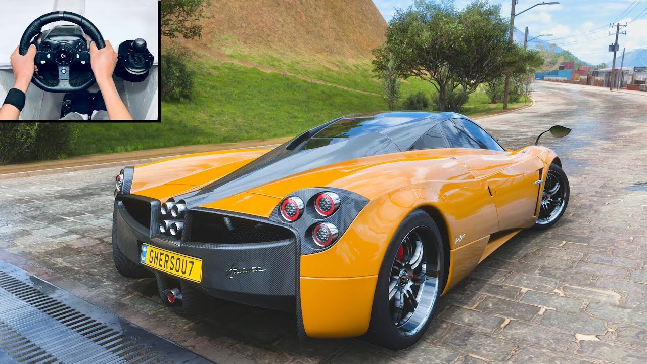 1000 HP PAGANI HUAYRA COUPE - FORZA HORIZON 5 | LOGITECH G920 GAMEPLAY