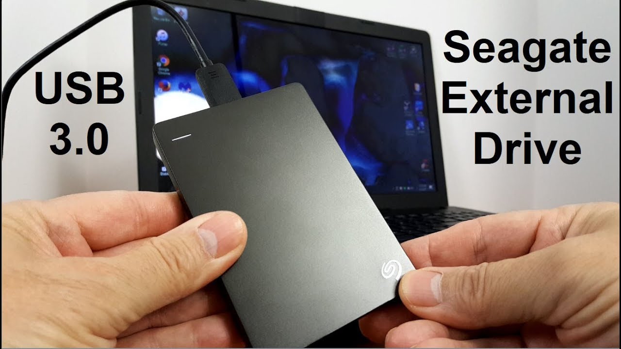 Seagate backUp plus Slim 1 ТБ/2 ТБ/4 ТБ — портативный USB-накопитель — быстрый обзор!