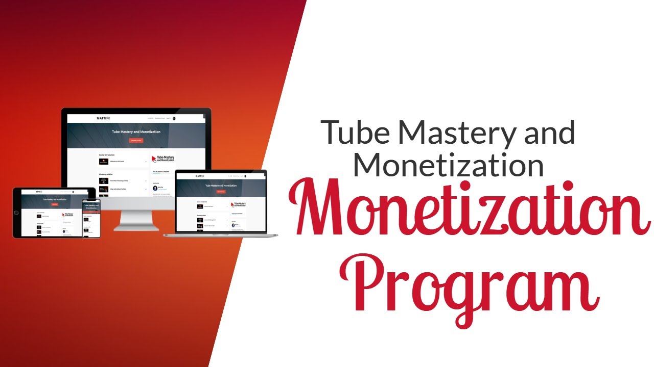 Tube Mastery and Monetization by Matt Par Review ⚠️ DON'T GET Tube Mastery WITHOUT MY  👷 BONUSES!!