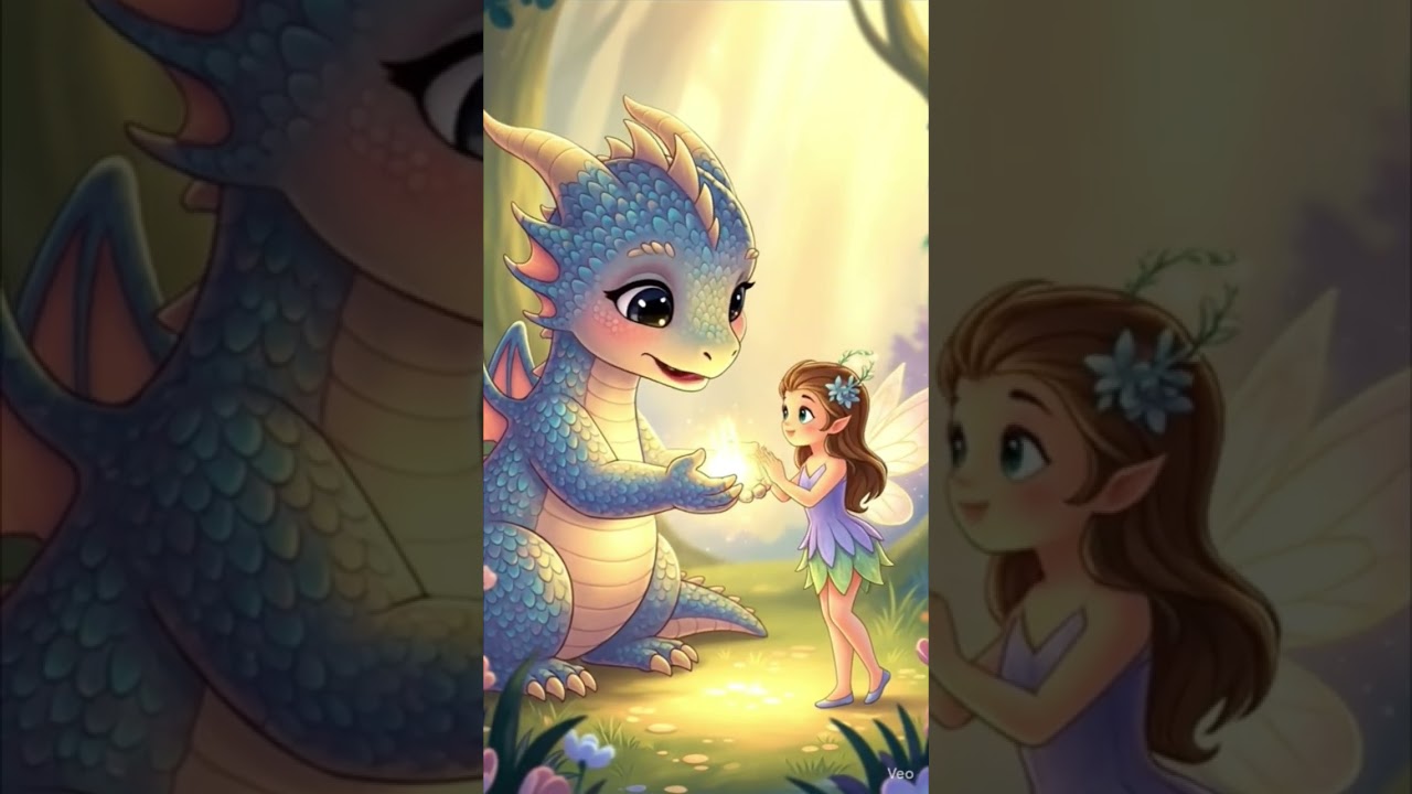 The Little Dragon’s Kind Magic 🐉✨ | Kids Moral Story