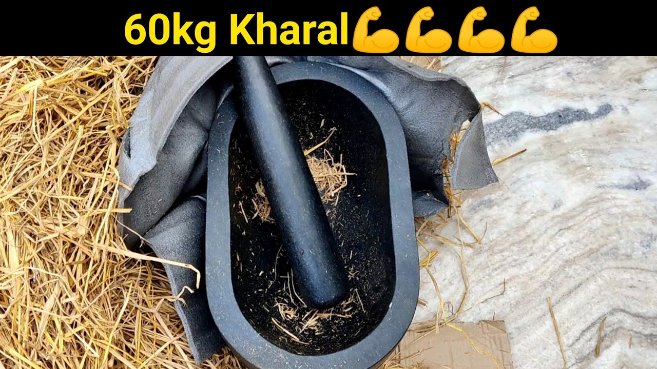 Unboxing 60 kilo di Majboot Hans Raj Pathar di Kharal - Nitesh Kamboj