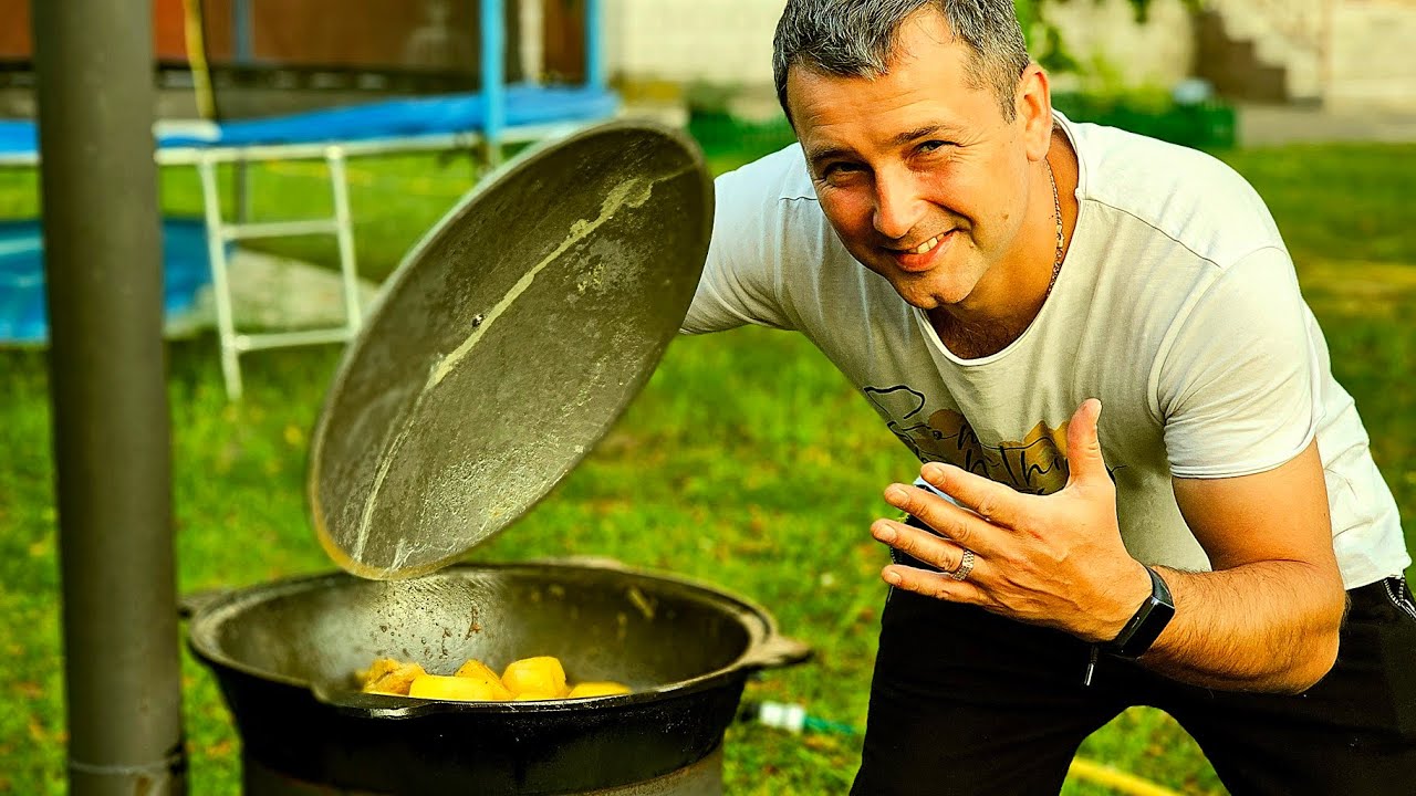 Белорусская картошка в узбекском казане. Все высаживают сады, а мы деревья из мелового периода.