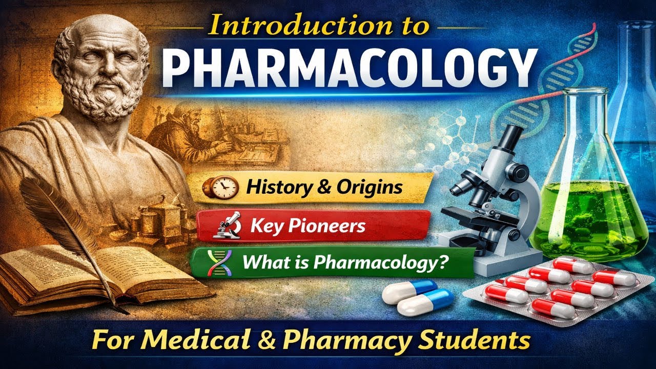 What is Pharmacology? Complete Beginner Guide for Medical & Pharmacy Students