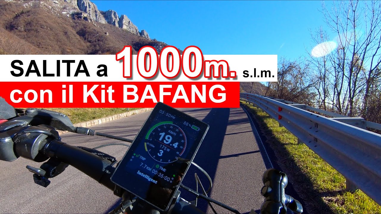 e-bike test | Asiago | Salita di 1000m di dislivello con il Kit Bafang ! | Ivan Zogia