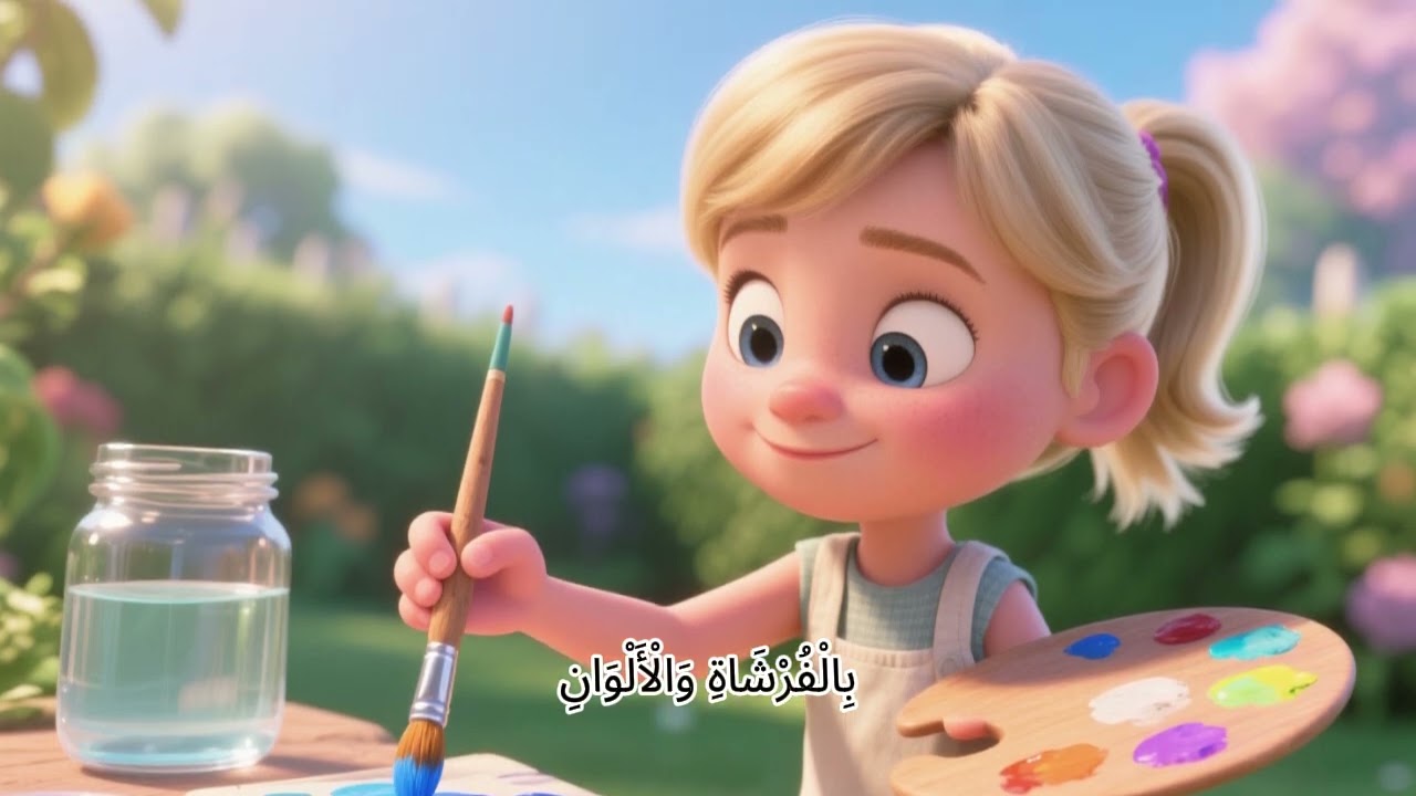 نشيد بالفرشاة والألوان / الصف الثانى الابتدائى / لغة عربية المنهج الجديد 2026 / الترم الثانى