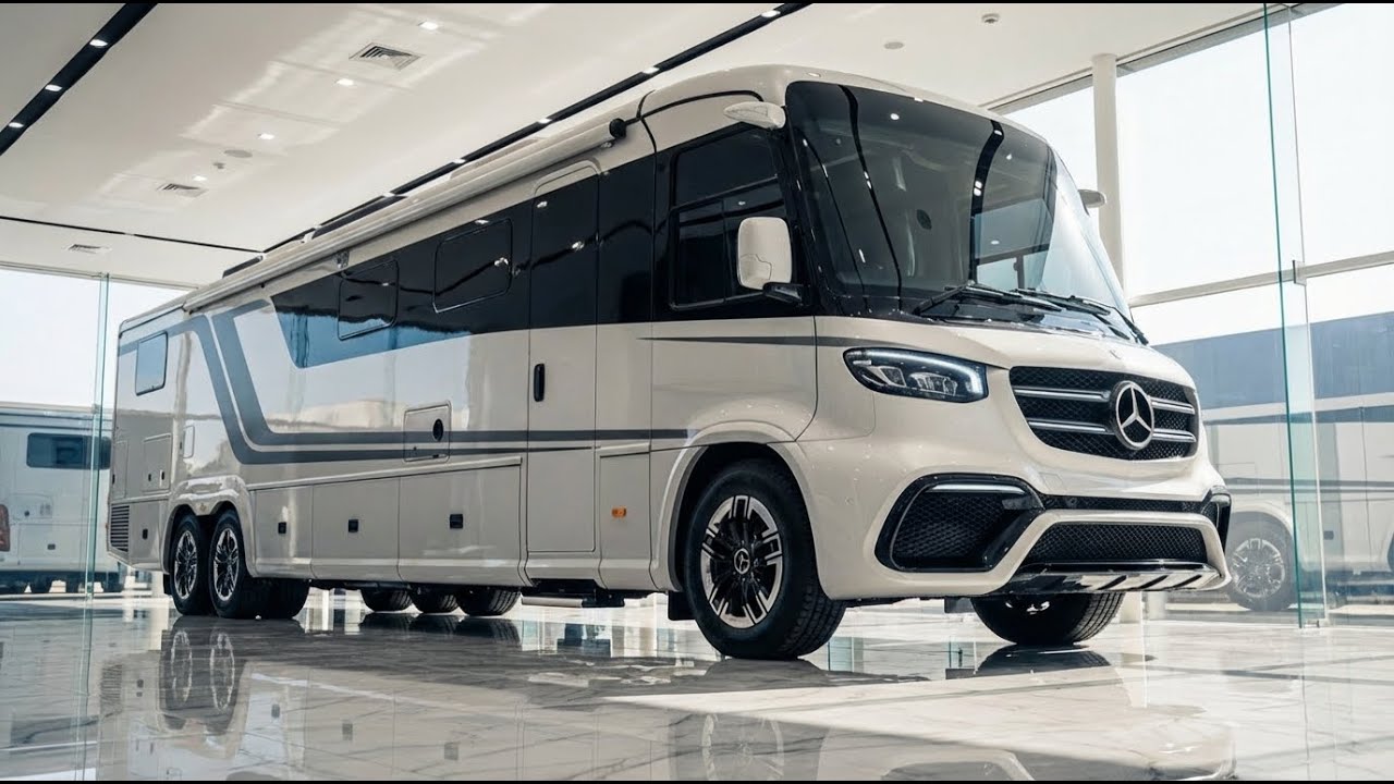 This 2026 Mercedes Motorhome Is a Mansion on Wheels 🏠🚘 | Mercedes Luxury RV | Full Review