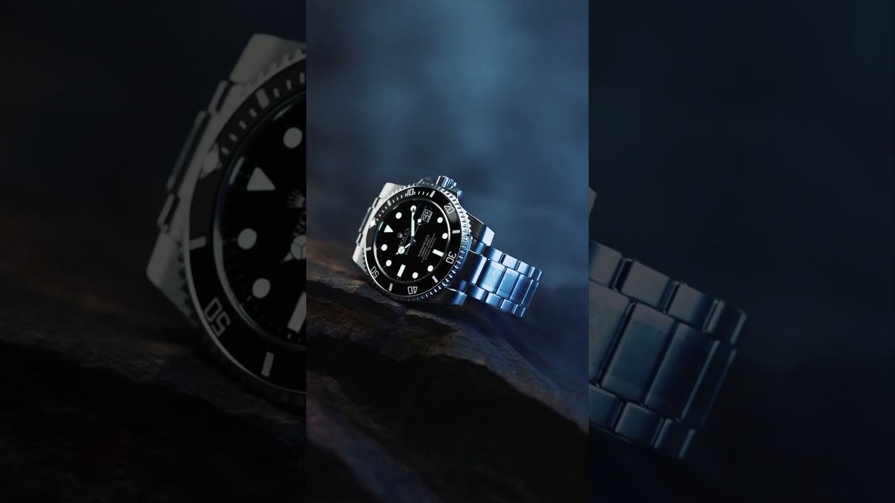3d Product animation l Blender 3d l Rolex l Smoke simulation.    #3danimation #blender3d #cgi #3d