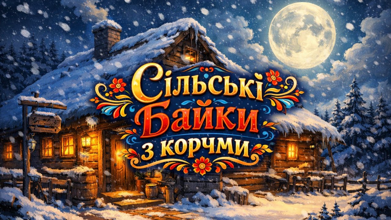 Сільські байки з корчми.Теплі історії біля печі.🌙
