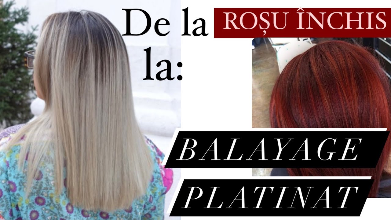 Cum să decolorezi părul roșcat, ca sa obții un BLOND PLATINAT ( fără să îți degradezi părul)