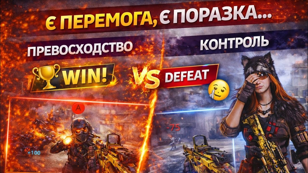 ТУТ Є ВСЕ… ПЕРЕМОГА І ПОРАЗКА 😱 Превосходство + Контроль CODM