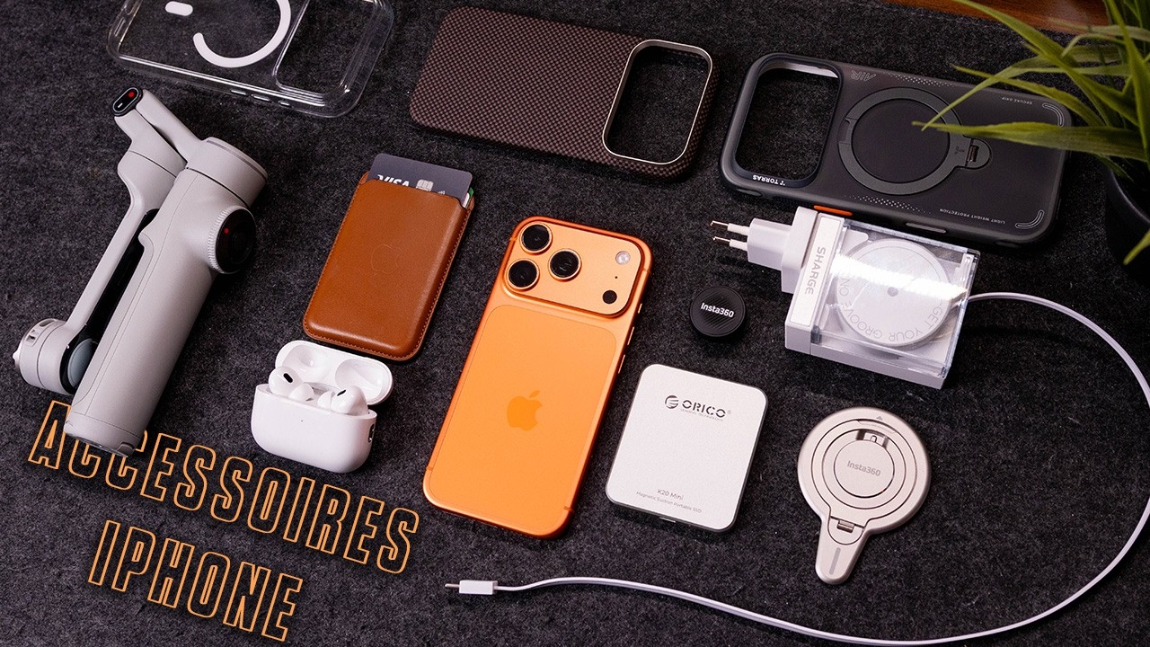 Mes accessoires iPhone 17/ 17Pro favoris