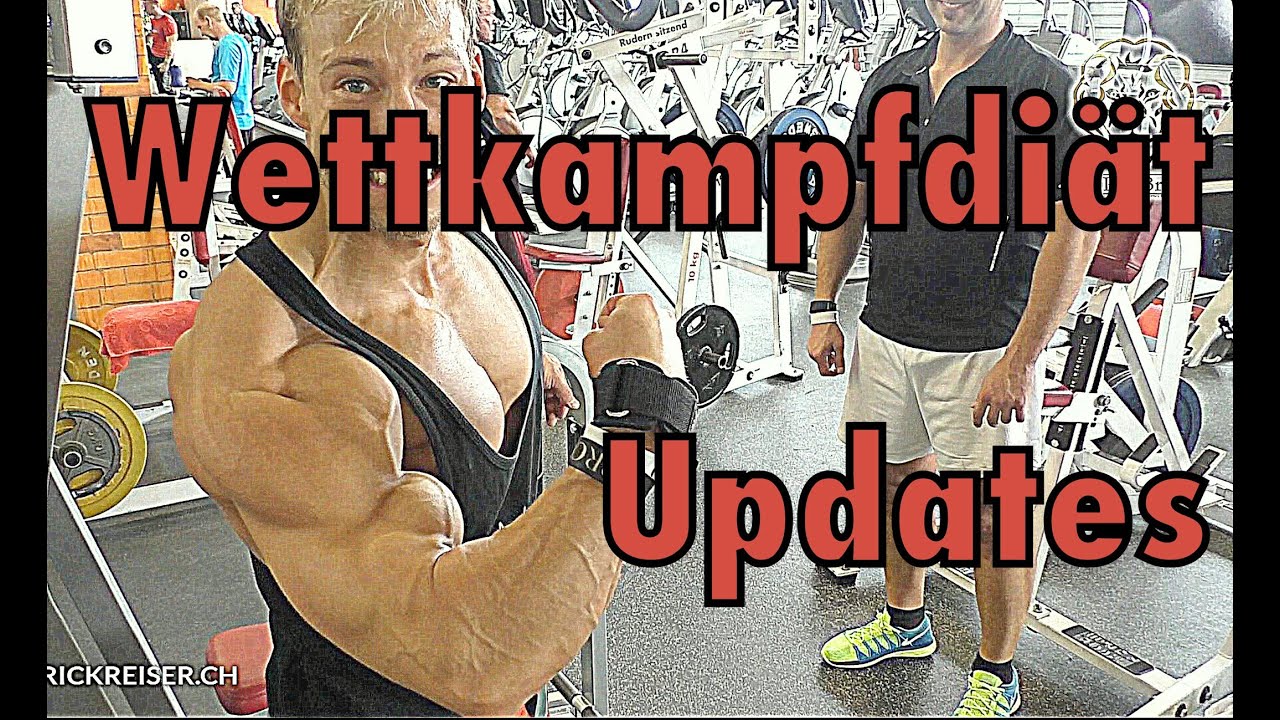 Training im David Gym mit Voice Over und Updates zur Wettkampfdiät