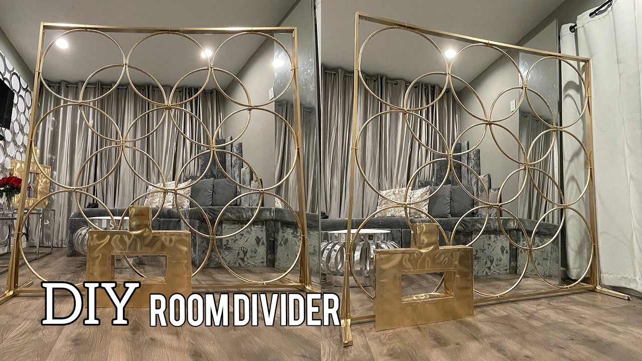 DIY Dollar tree hula hoop room divider.