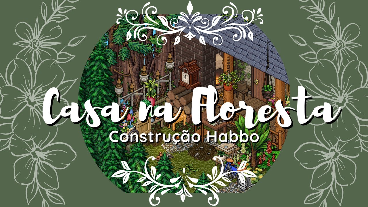 Casa na Floresta - Construção Habbo | (Sugestão do inscrito)