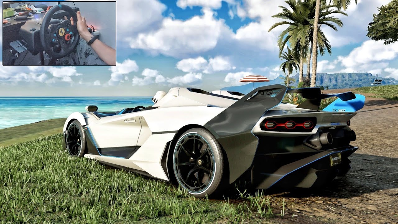 Lamborghini SC20 - The Crew Motorfest (Steering Wheel + Shifter) Gameplay