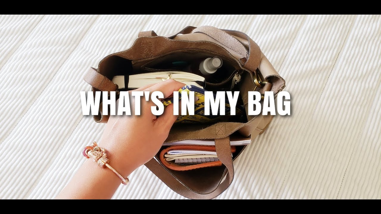 Что в моей сумке | Ежедневные вещи первой необходимости!👜