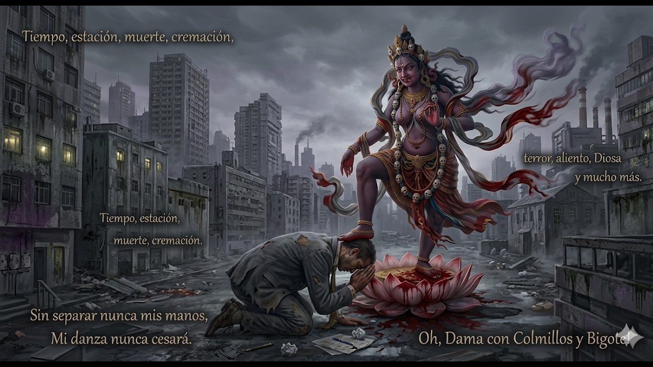 Poema 1, Dama con colmillos y bigote. Dzongsar Khyentse Rinpoche