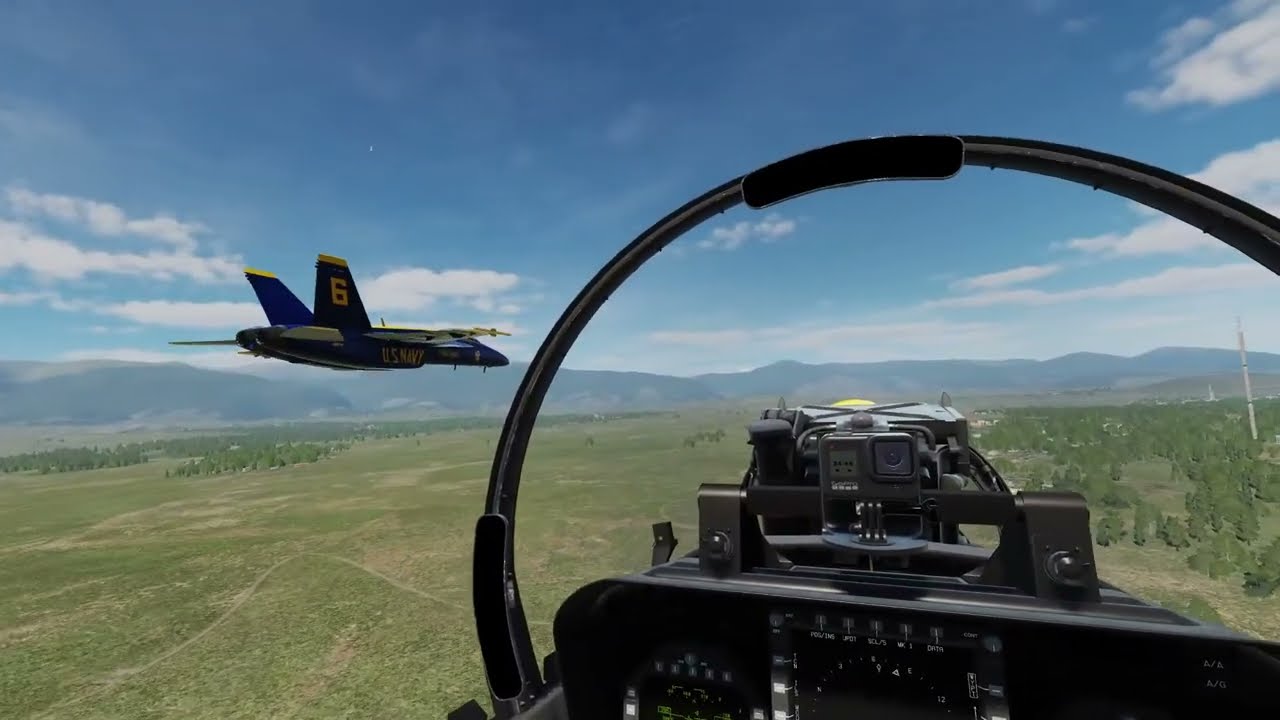 Virtual Blue Angels - Live Backseat Practice with #5