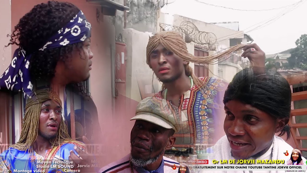 GAG NANI AYIBI TSHOMBO YA MOBIKISI AVEC TANTINE JORVIE PAPA EVIDA ET MOSAKOLI