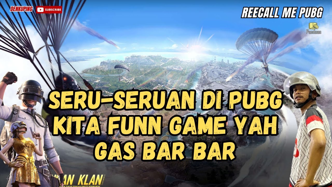 GAS BAR BAR DAN REACTION VIDEO PUBG MOBILE