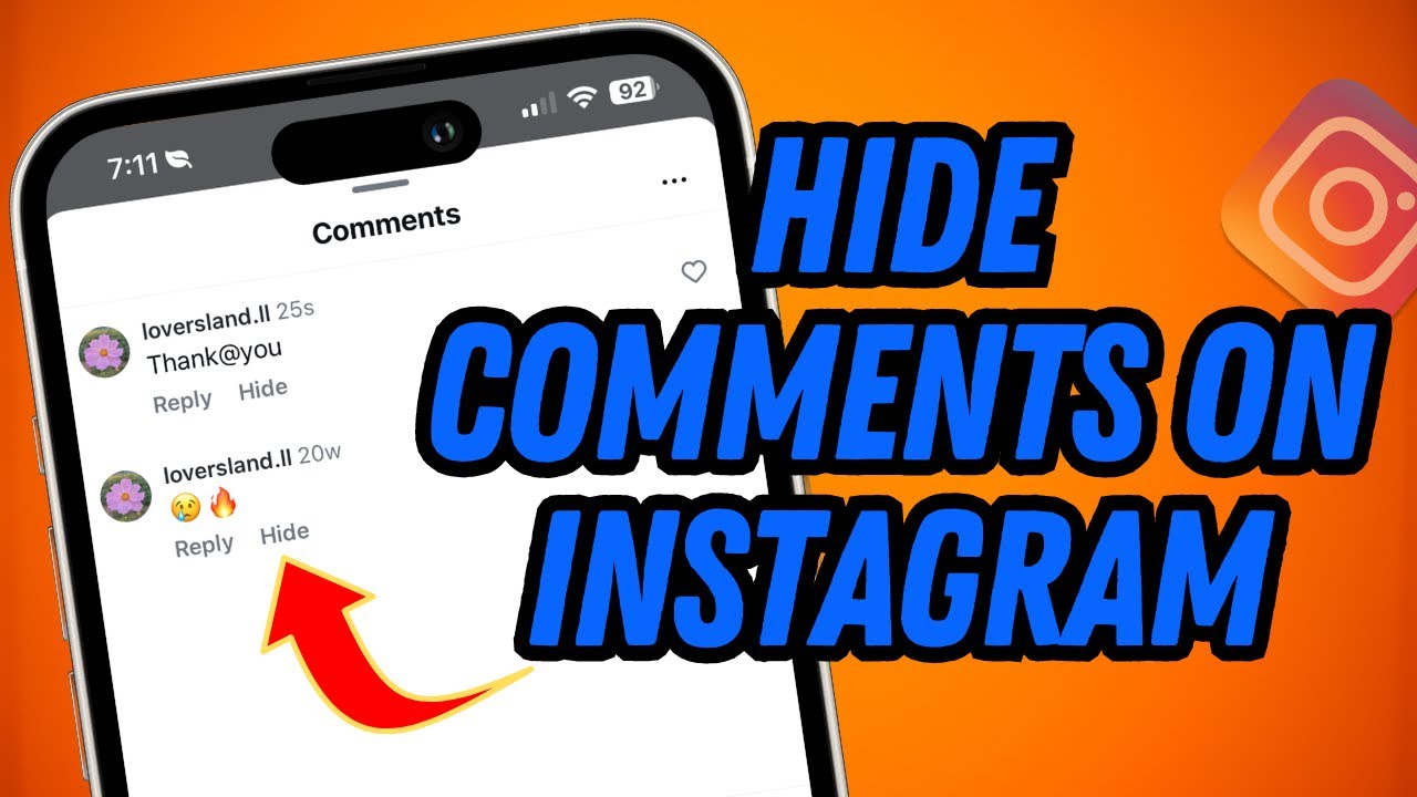 How To Hide Comments On Instagram {Quick & Easy}
