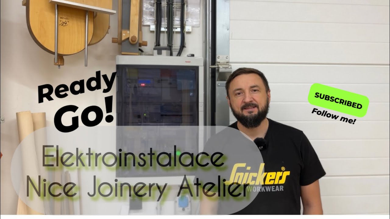 Elektroinstalace  Nice Joinery Atelier