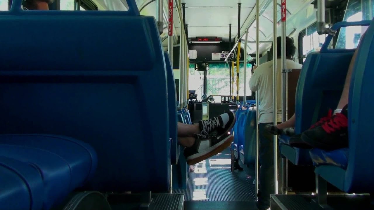 TransLink Hydrogen/CNG hybrid bus (1998 New Flyer C40LF) # P3302