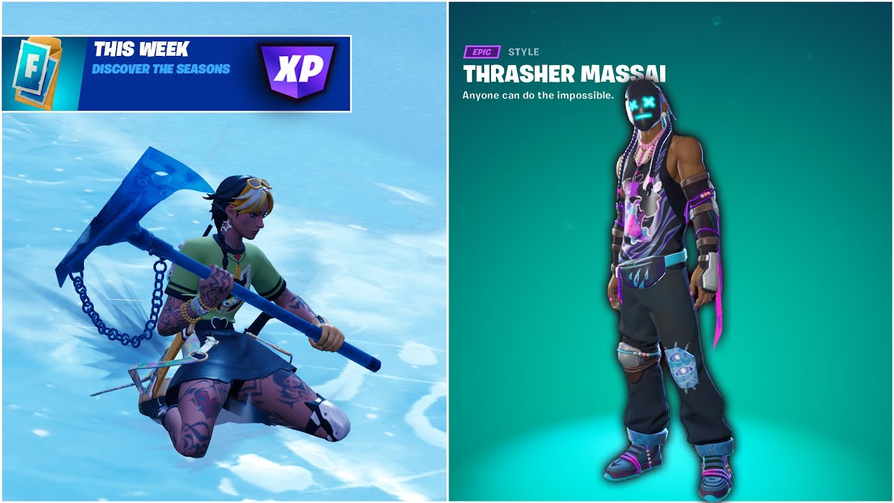 FORTNITE DISCOVER THE SEASONS QUESTS (WEEK 6)! Trasher Massai Style - XP Challenge Locations Guide!