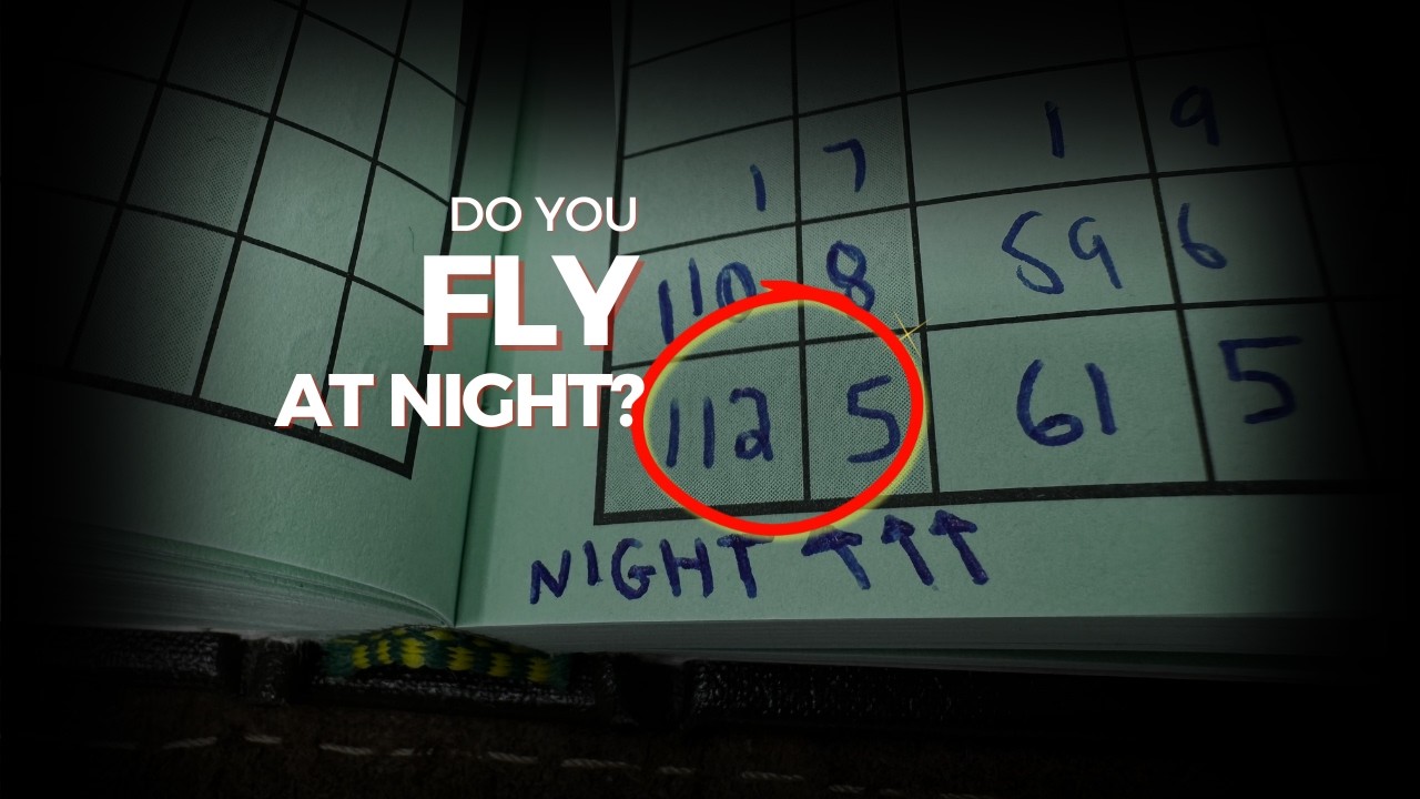 I flew 100 hours at NIGHT and learned these 21 lessons.