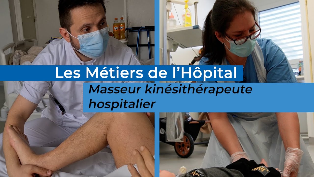 Les métiers de l'hôpital kinés