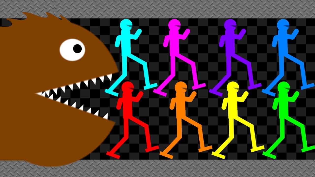 Escape From Horned Snake : Survival Stickman Race