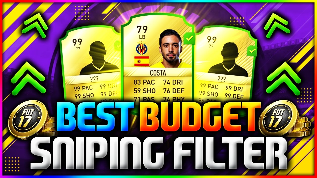 FIFA 17 | BEST BUDGET SNIPING FILTER - *BEST PLAYERS TO SNIPE* (FIFA 17 BEST SNIPING FILTER)